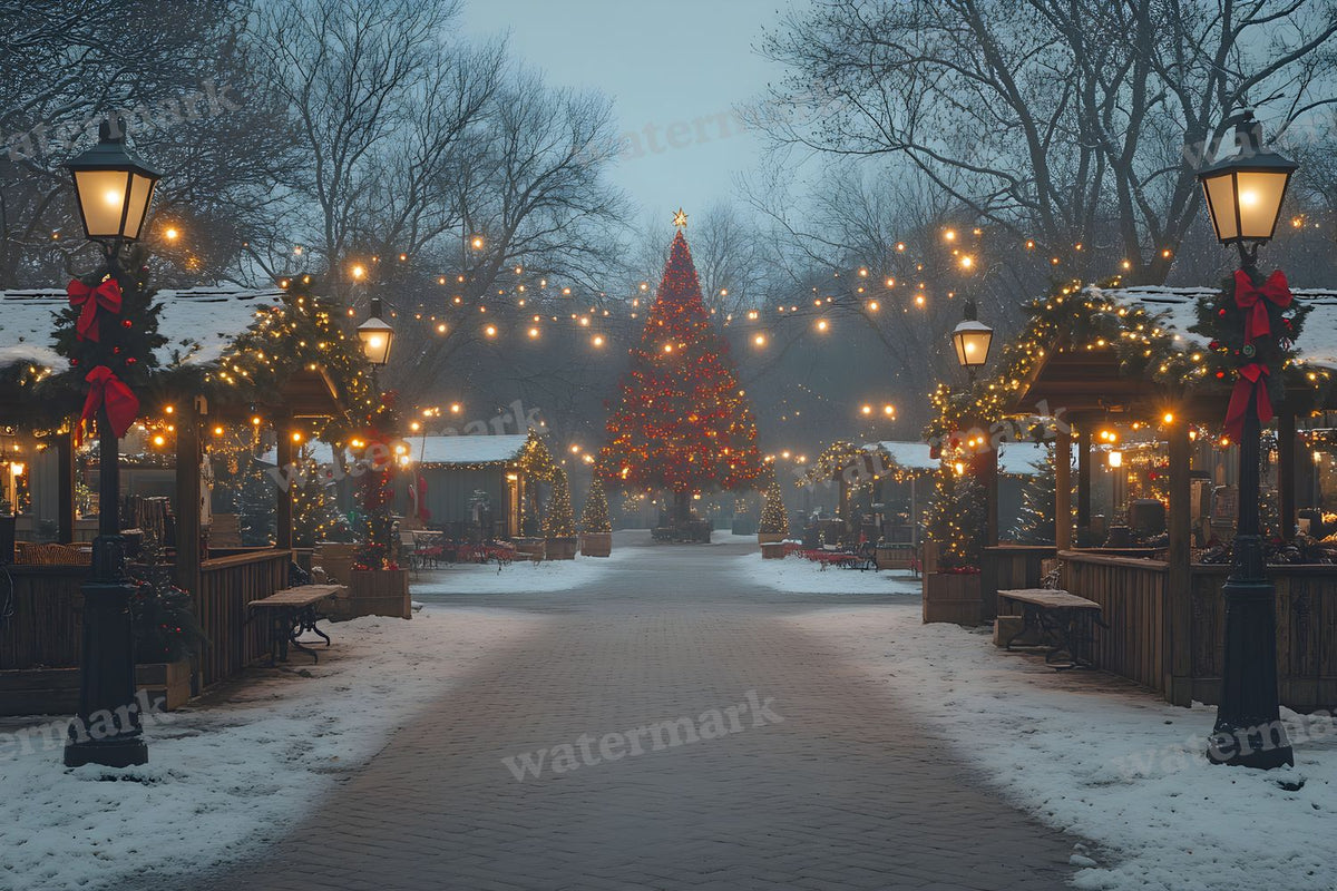 Classic Christmas Backdrop Images