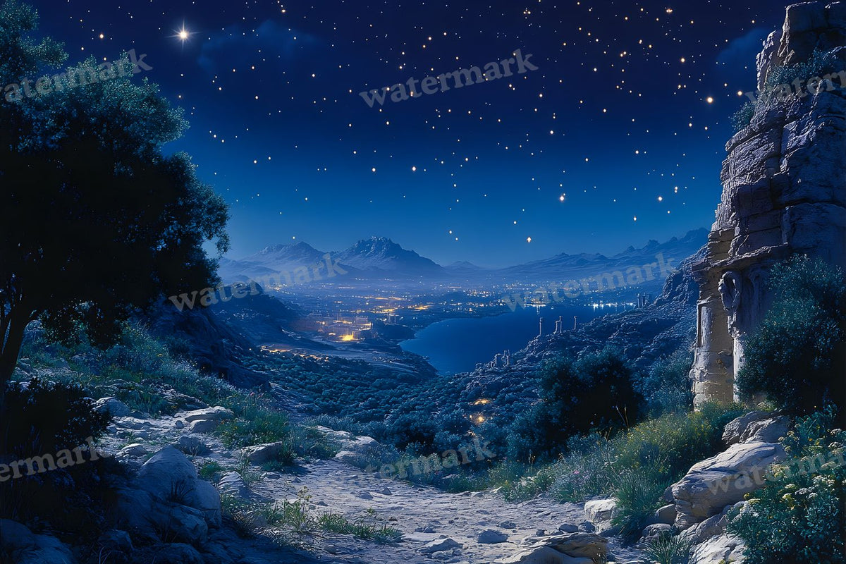 Ancient Egyptian Night Backdrop Images