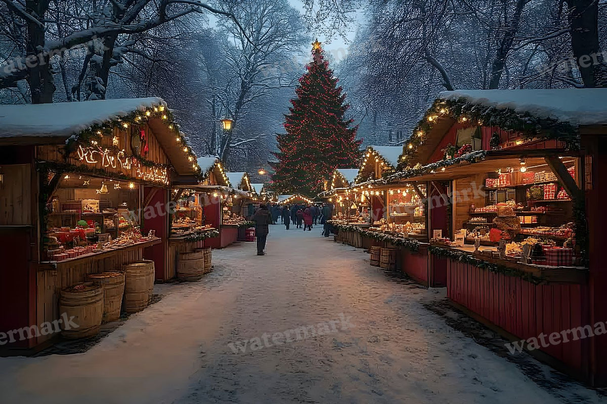 Classic Christmas Backdrop Images