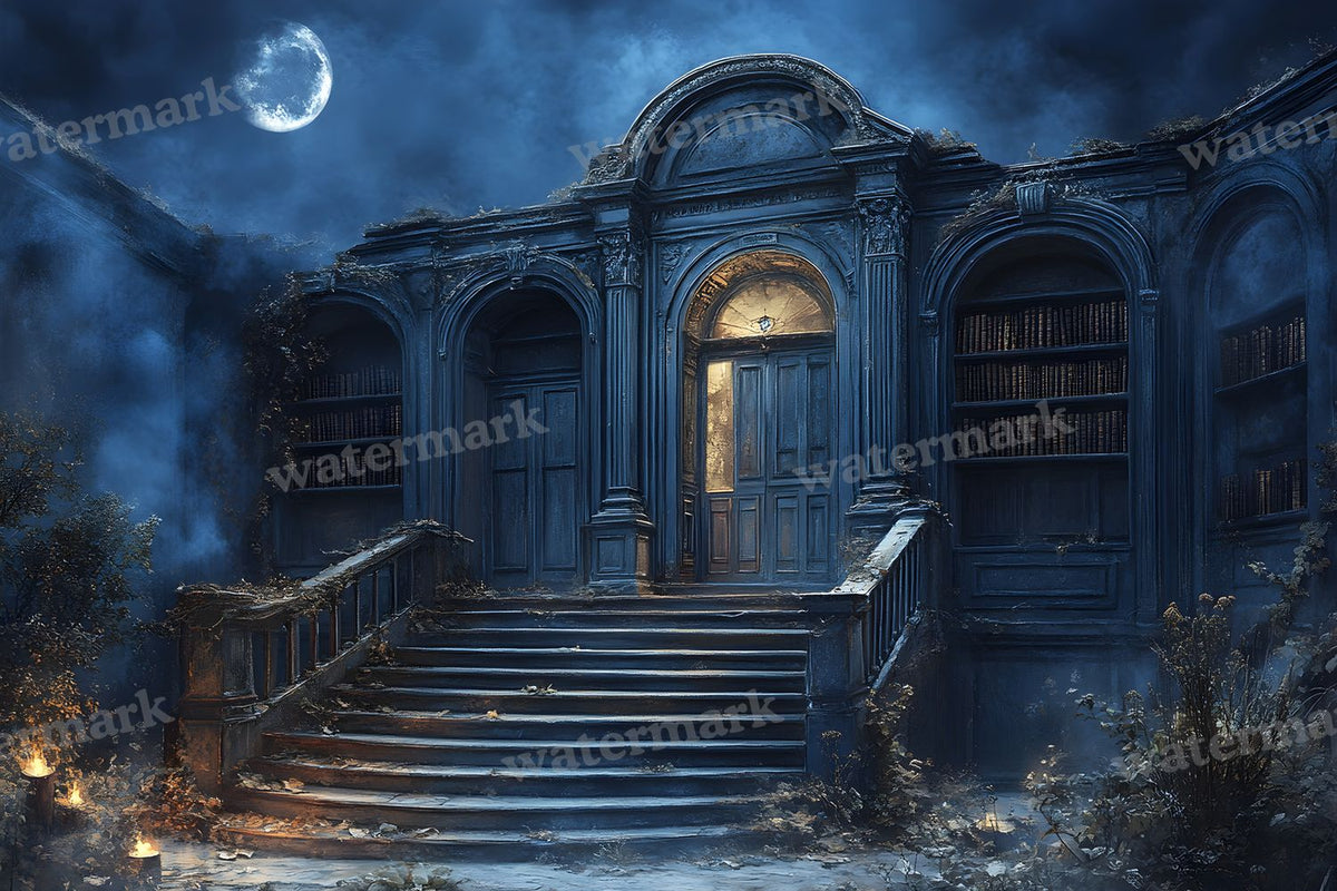 Dark Academia Study Backdrop Images