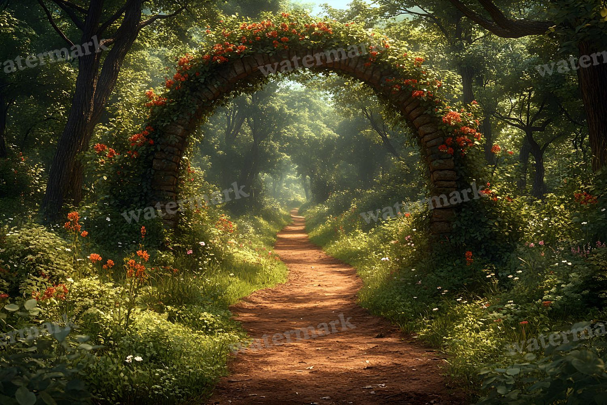 Enchanted Forest Backdrop Images