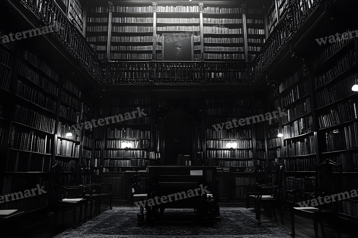 Dark Academia Study Backdrop Images