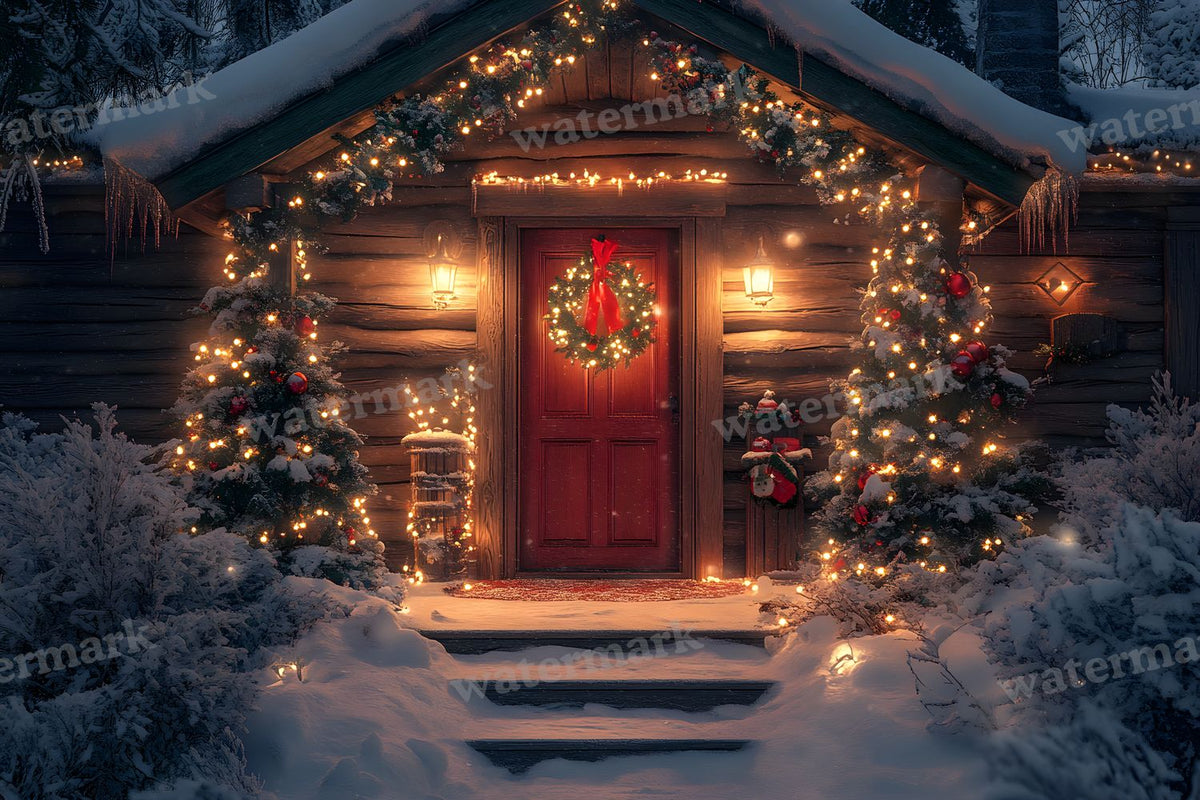 Classic Christmas Backdrop Images