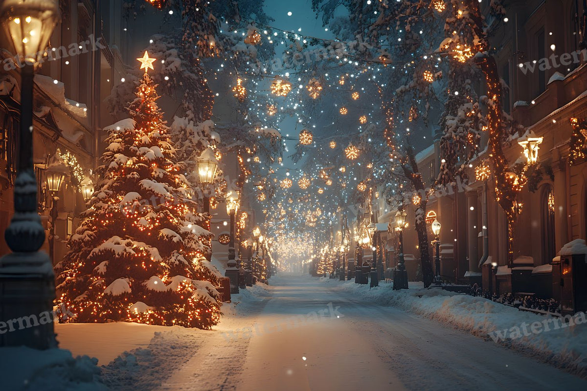 Classic Christmas Backdrop Images