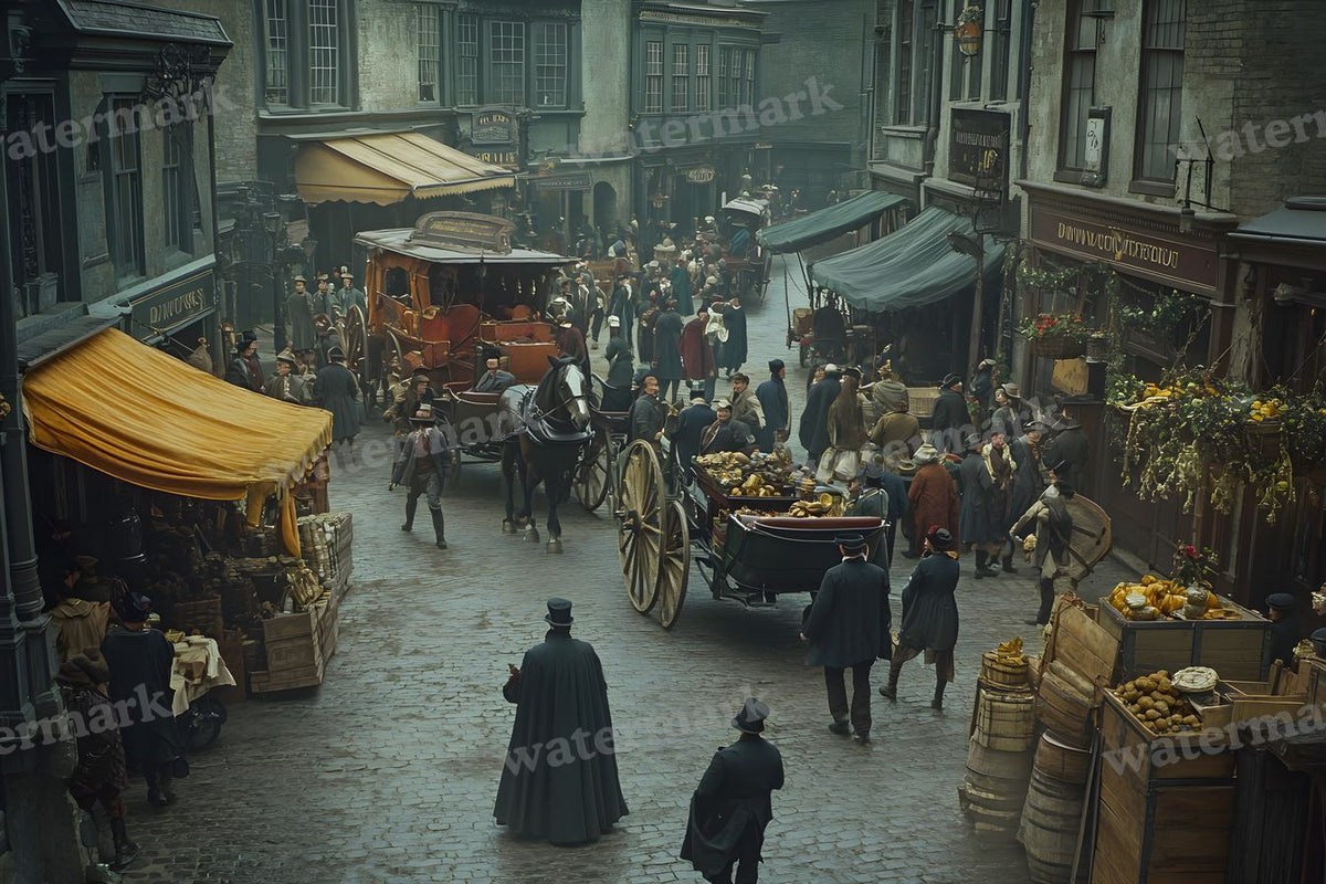 Dickens Cinematic View Backdrop Images