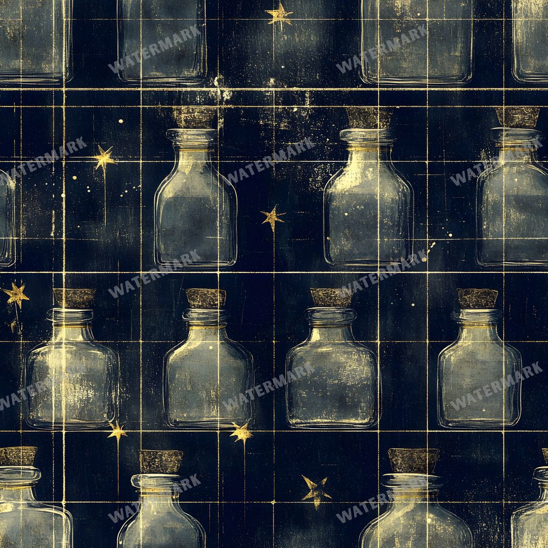 Witchcraft Seamless Pattern