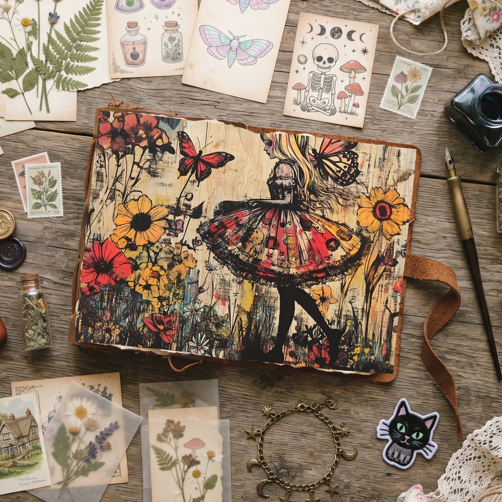 Alice In Wonderland Digital Papers