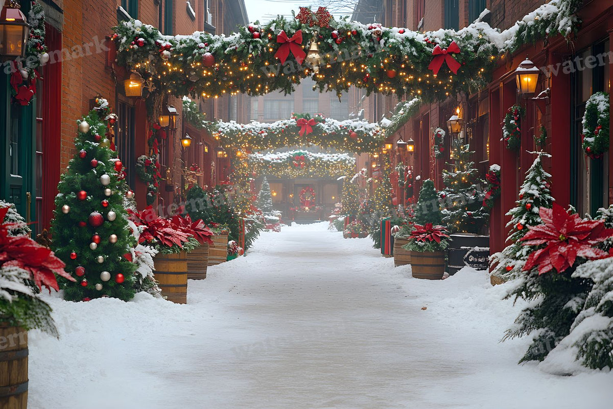 Classic Christmas Backdrop Images