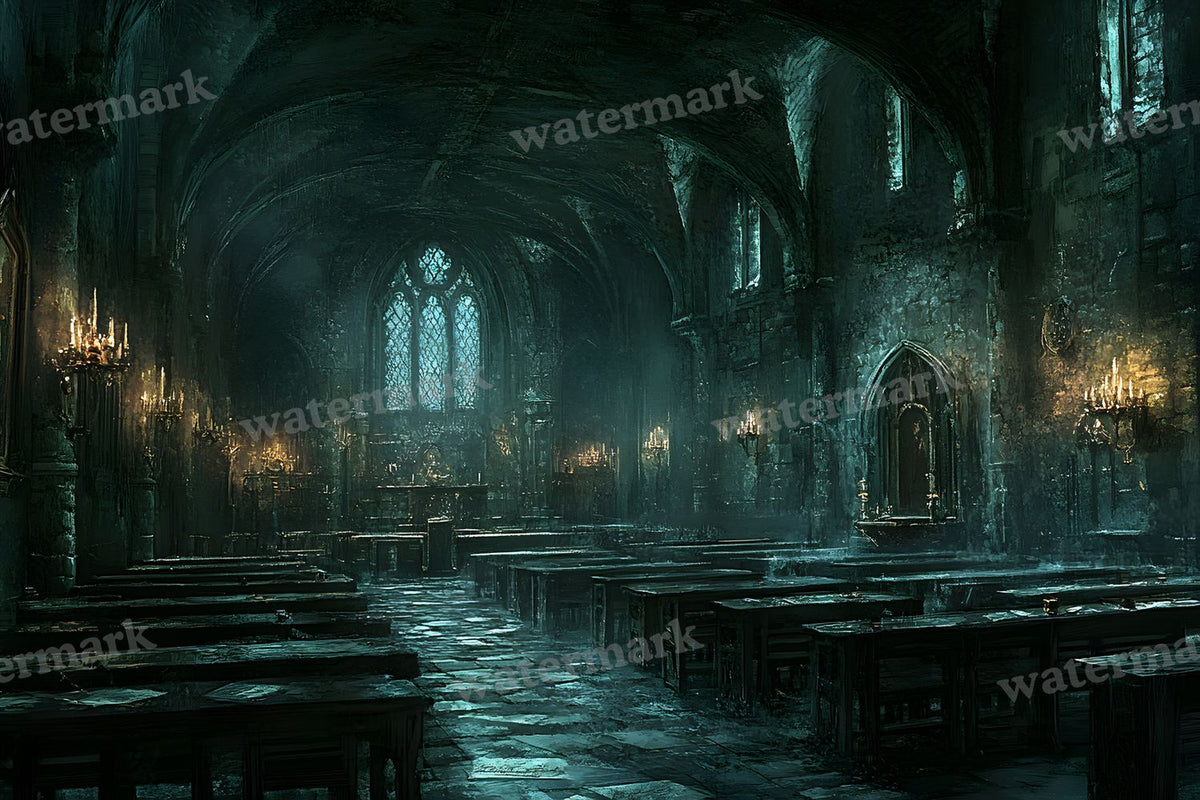 Dark Academia Study Backdrop Images