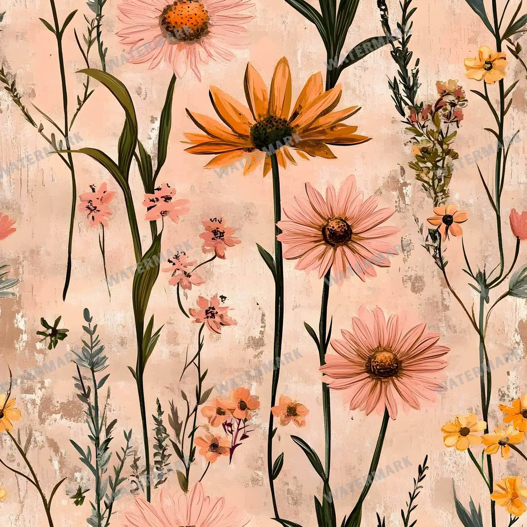 Floral Seamless Pattern