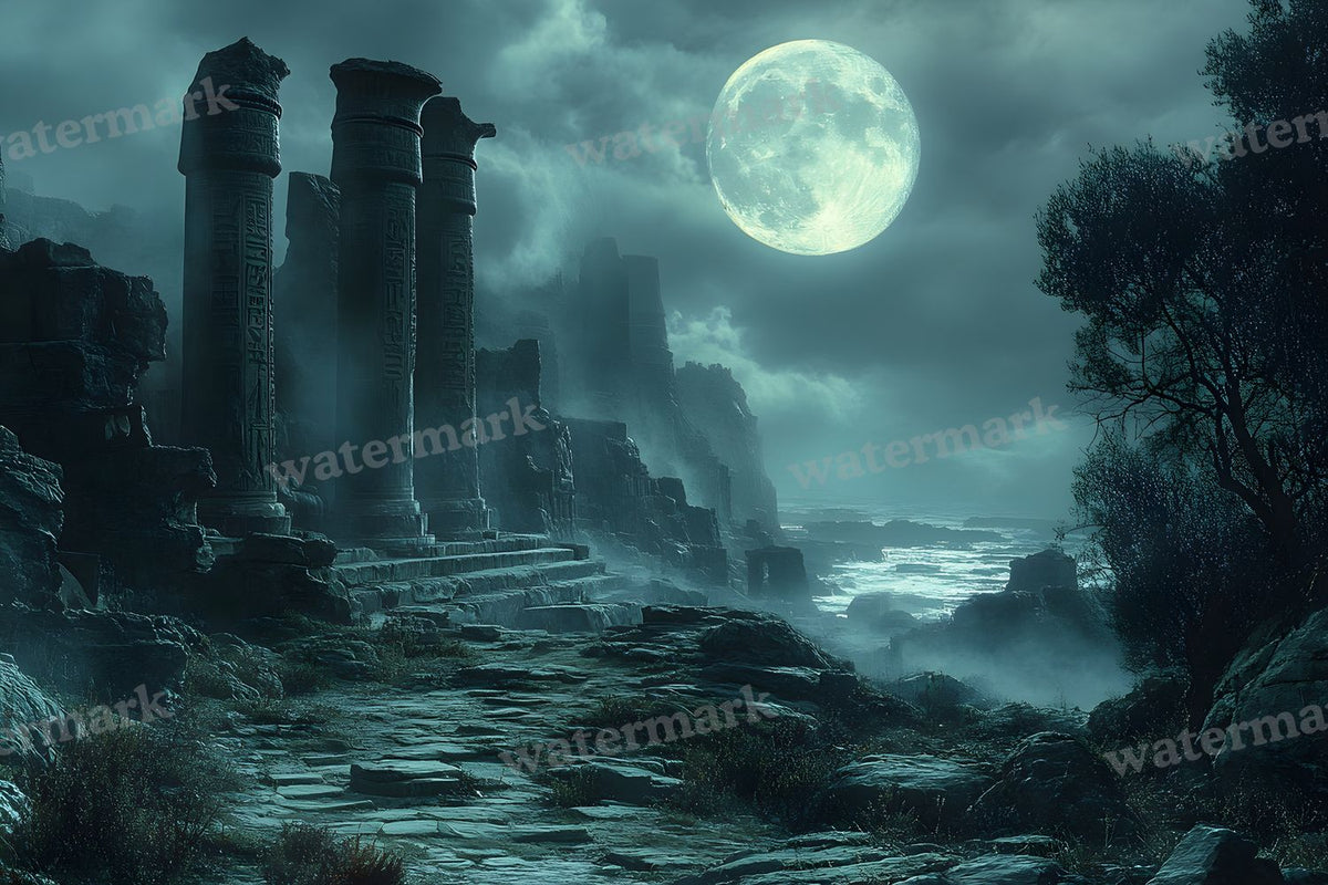 Ancient Egyptian Night Backdrop Images