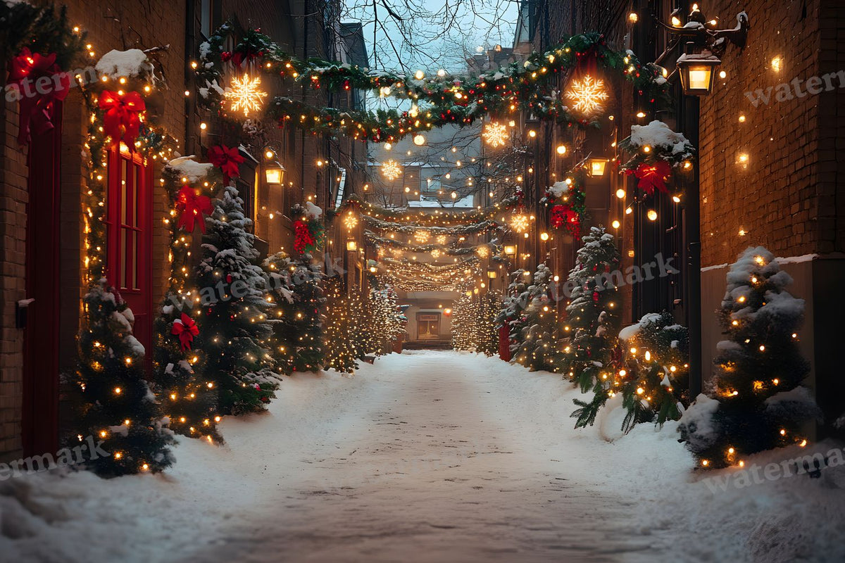 Classic Christmas Backdrop Images