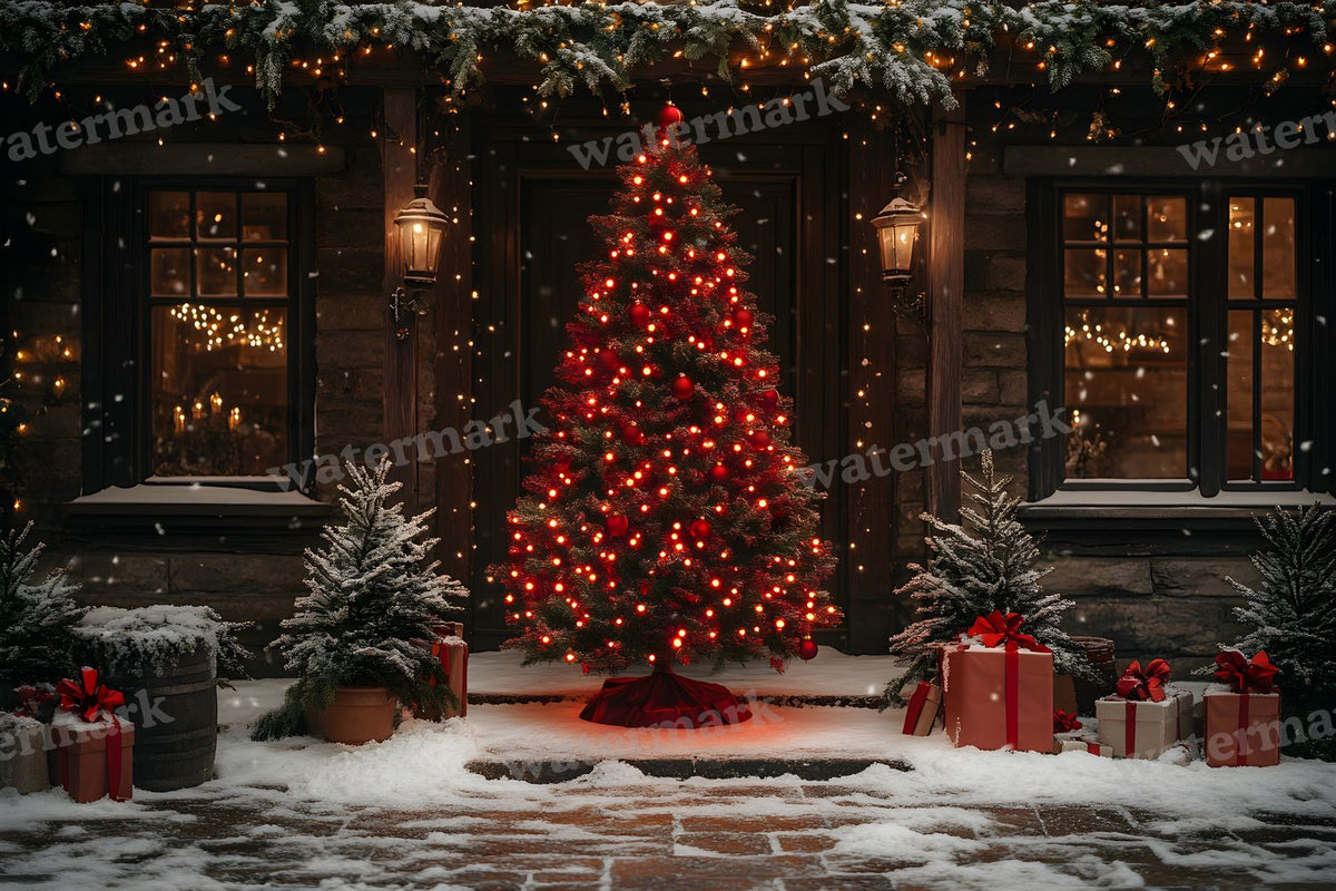 Classic Christmas Backdrop Images