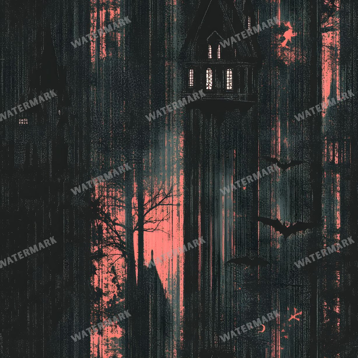 Witchcraft Seamless Pattern
