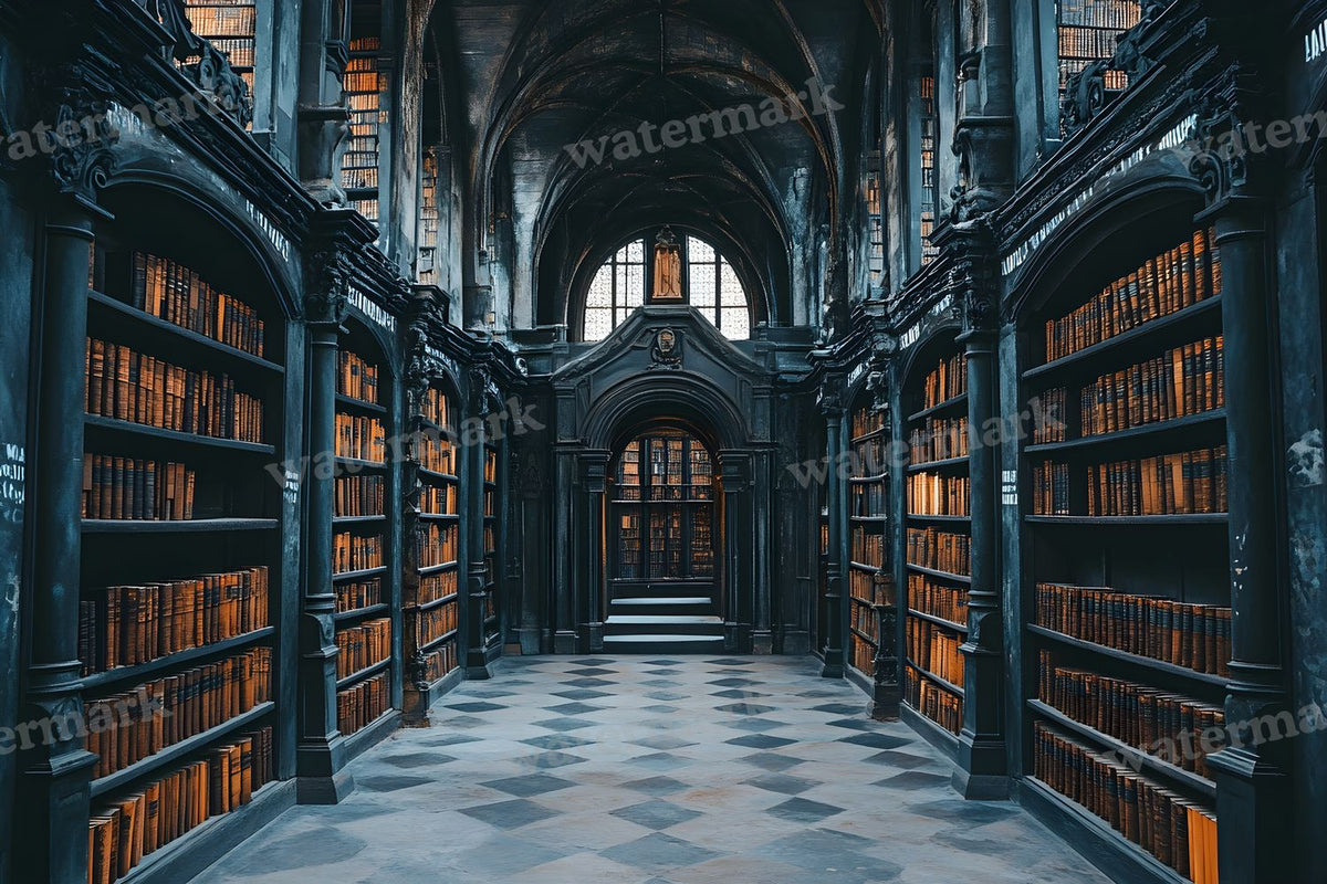 Dark Academia Study Backdrop Images
