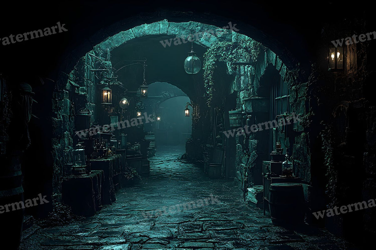 Alchemist Corner Study Backdrop Images