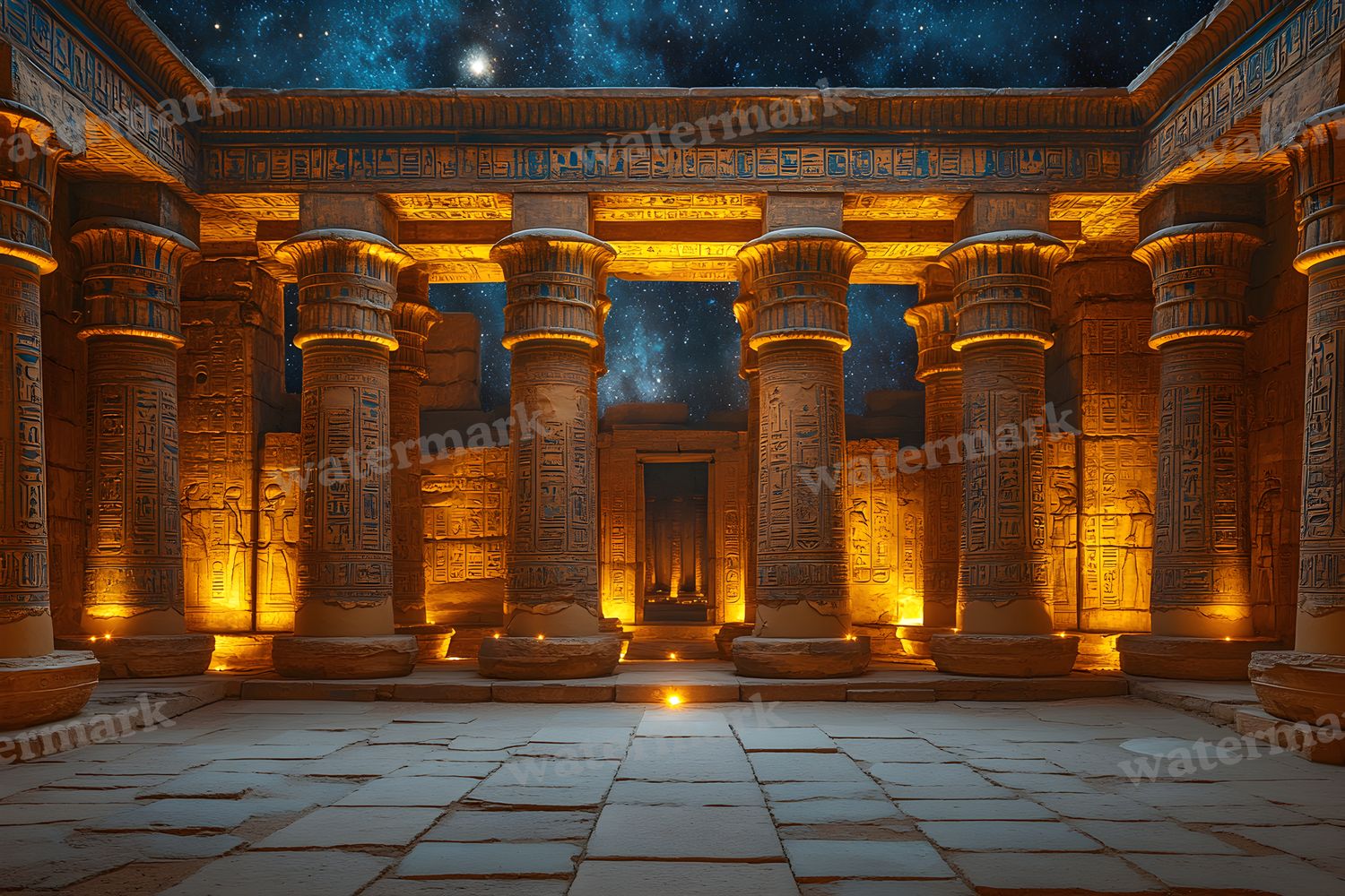 Ancient Egyptian Night Backdrop Images