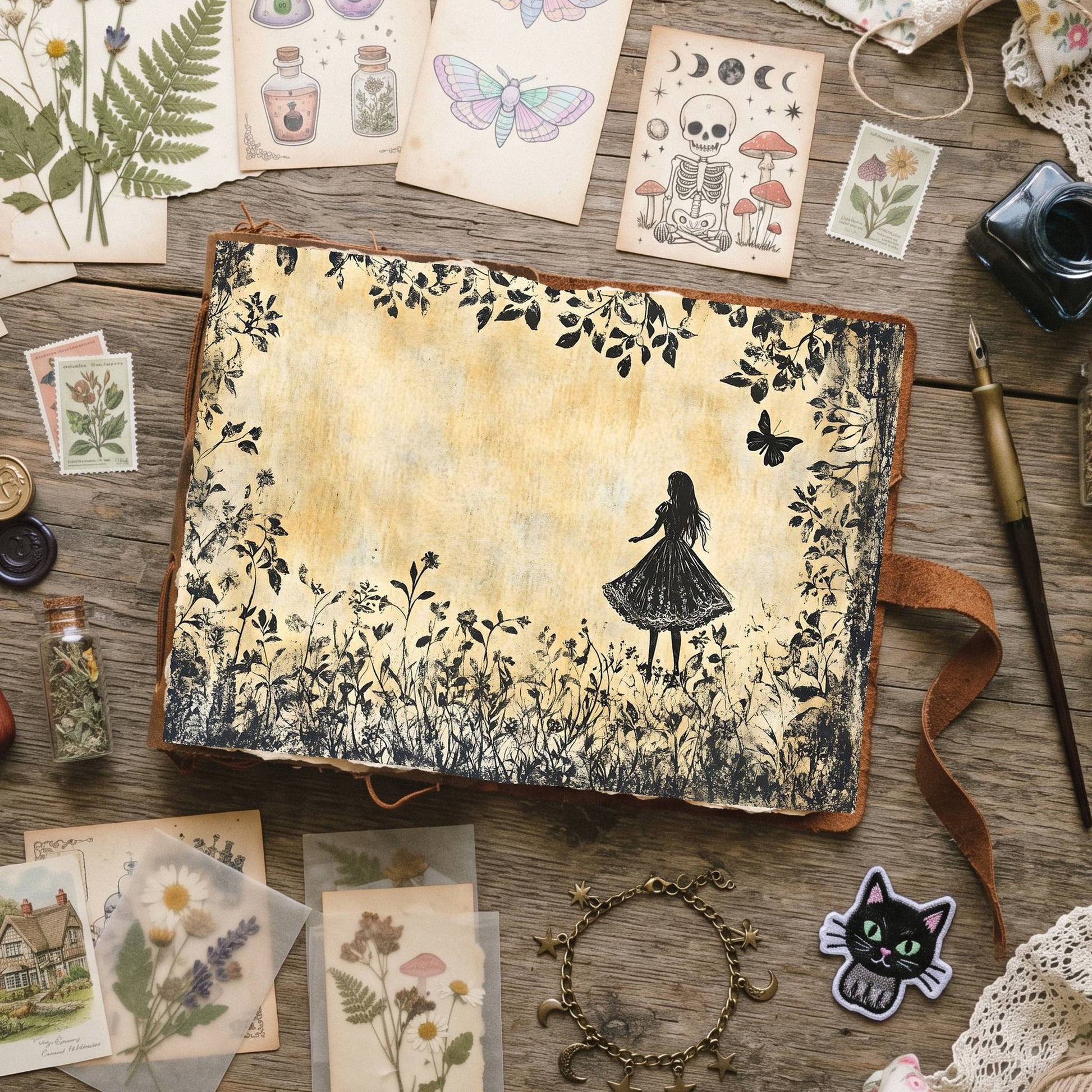 Alice In Wonderland Digital Papers