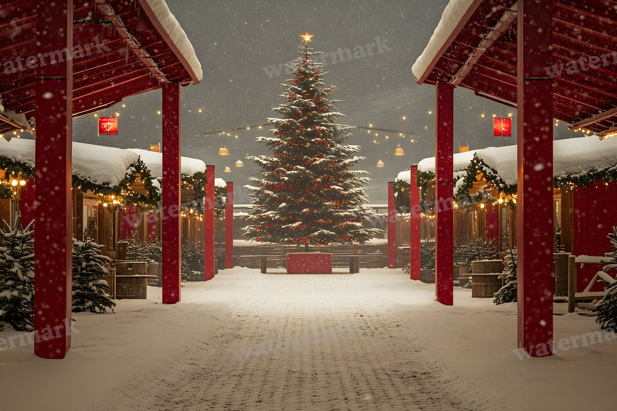 Classic Christmas Backdrop Images