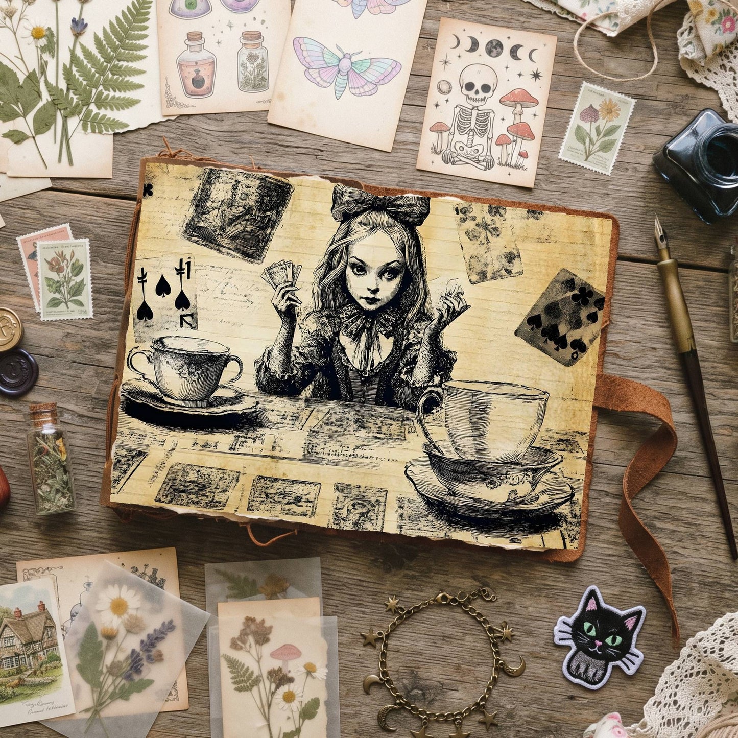 Alice In Wonderland Digital Papers