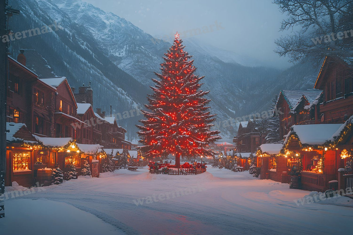 Classic Christmas Backdrop Images
