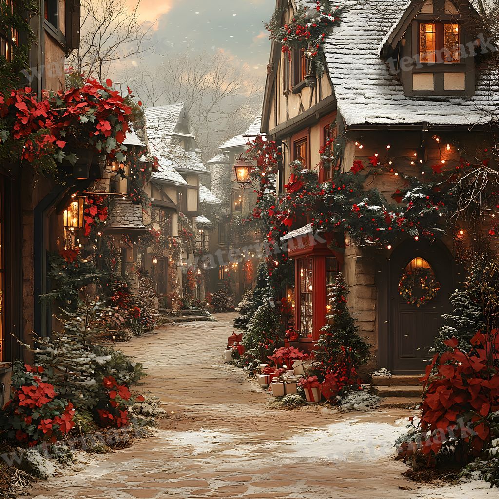Classic Christmas Backdrop Images