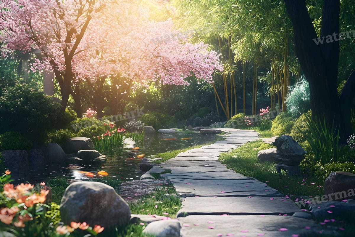 Botanical Garden Backdrop Images