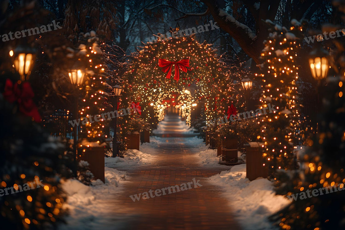 Classic Christmas Backdrop Images