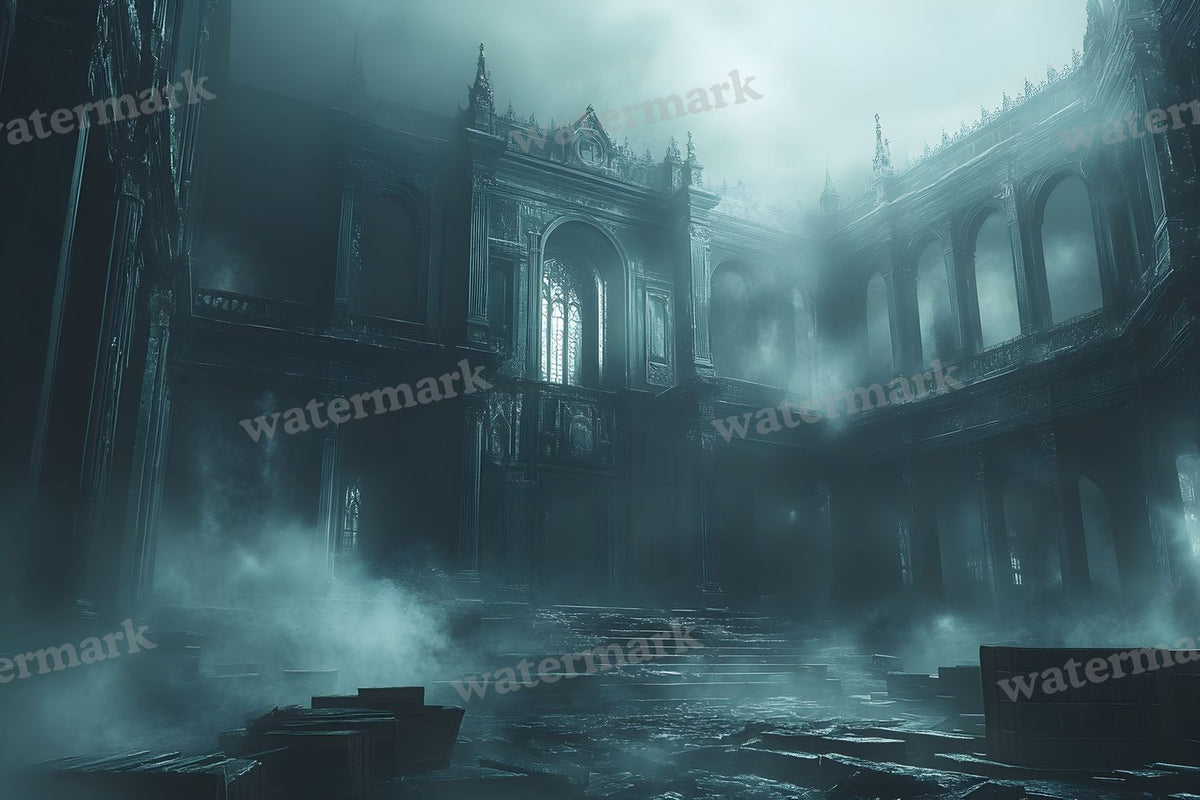 Dark Academia Study Backdrop Images