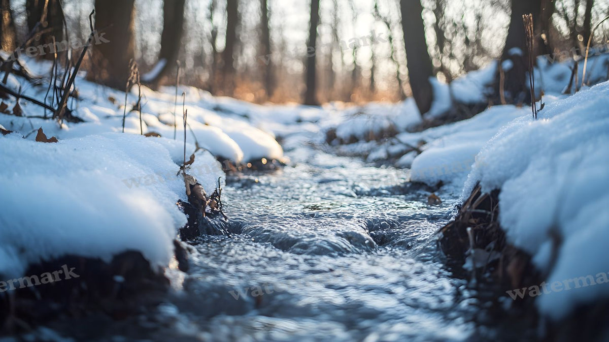 Winter Snow Backdrop Images