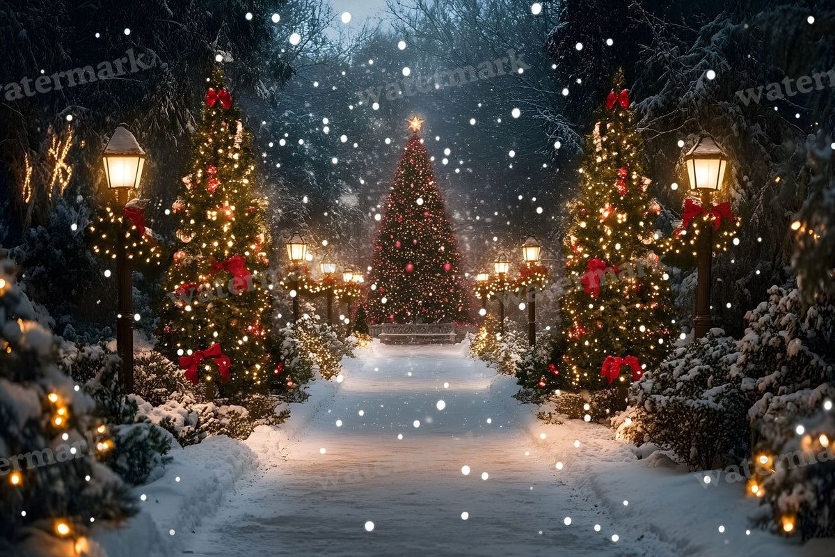 Classic Christmas Backdrop Images
