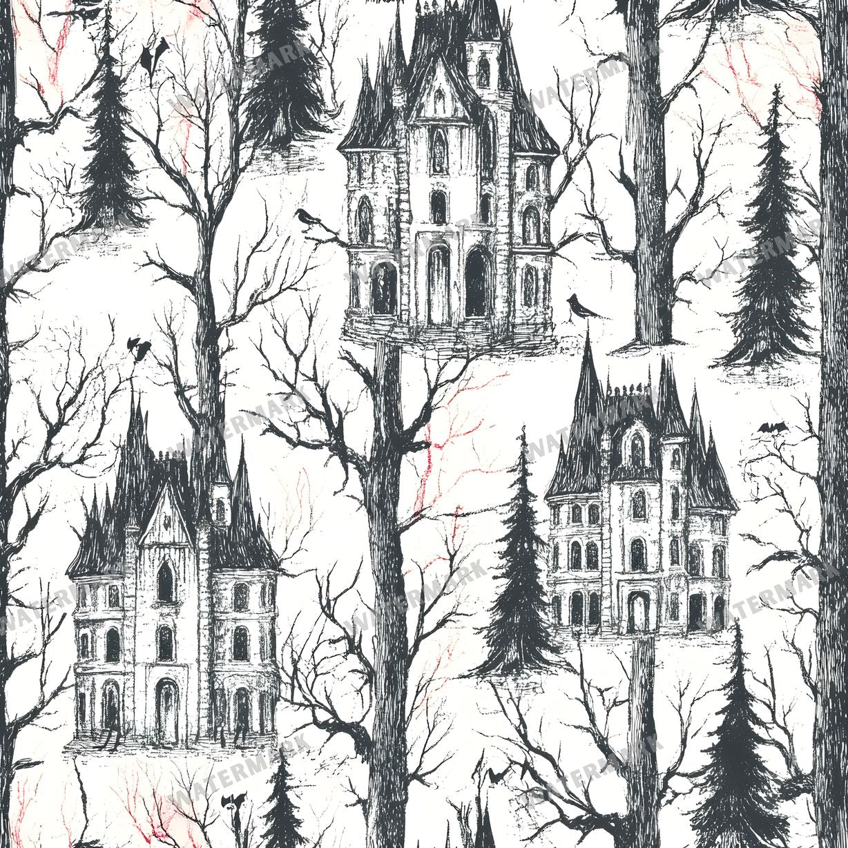 Witchcraft Seamless Pattern