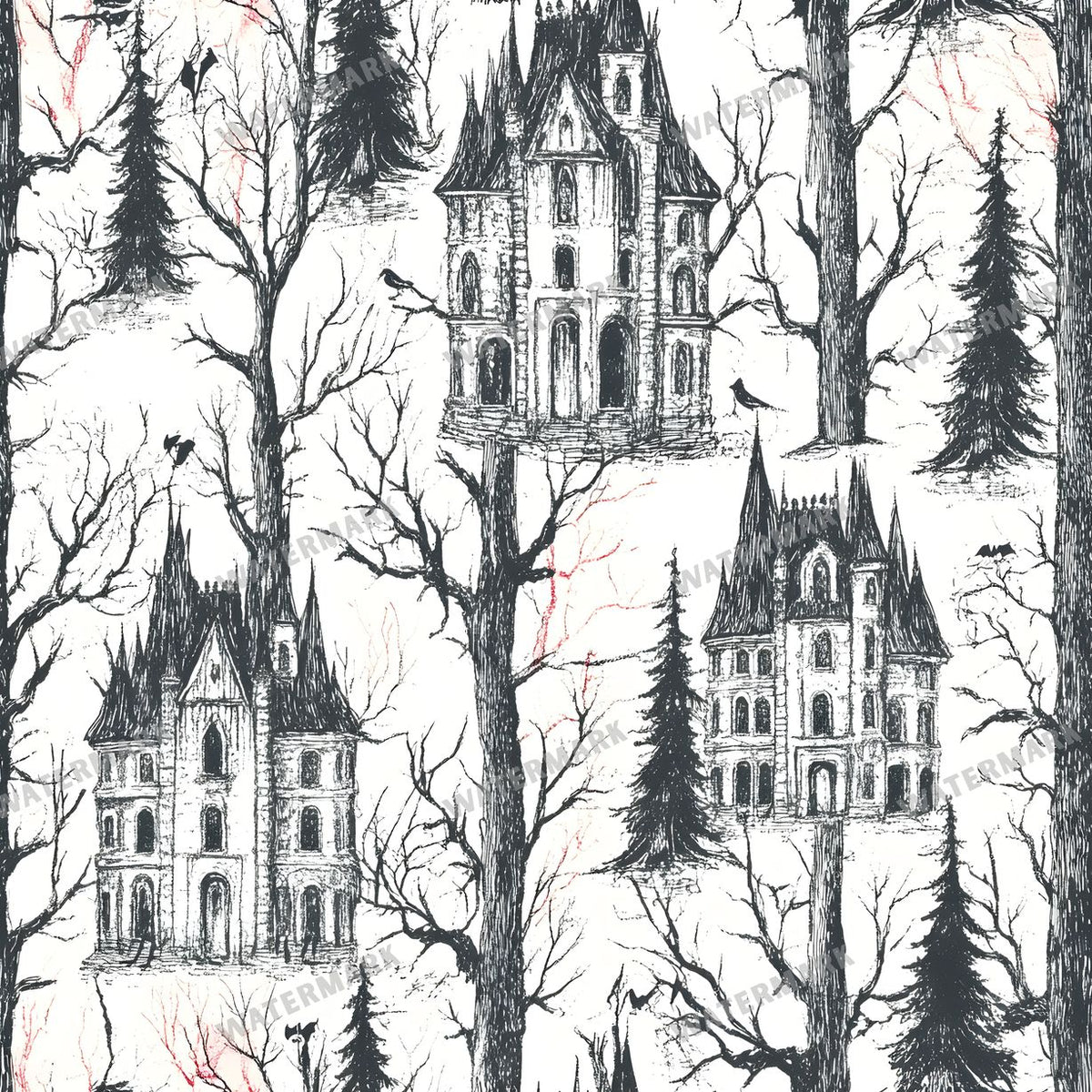 Witchcraft Seamless Pattern