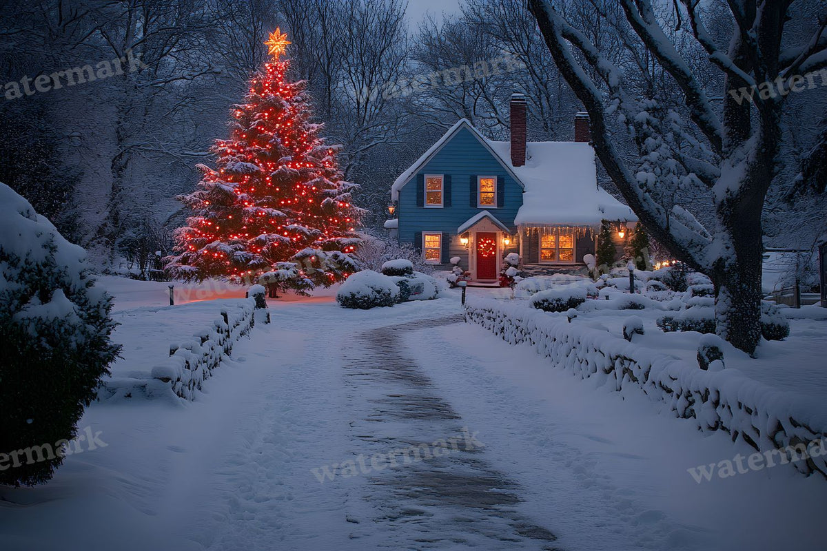 Classic Christmas Backdrop Images