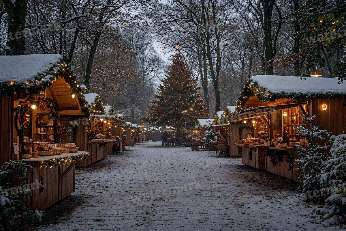 Classic Christmas Backdrop Images