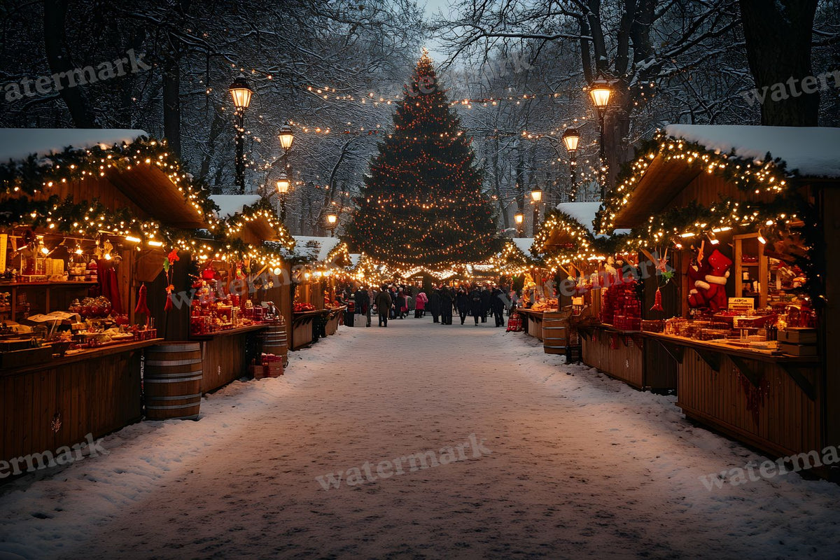 Classic Christmas Backdrop Images