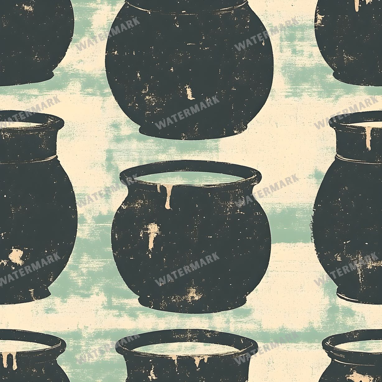 Witchcraft Seamless Pattern