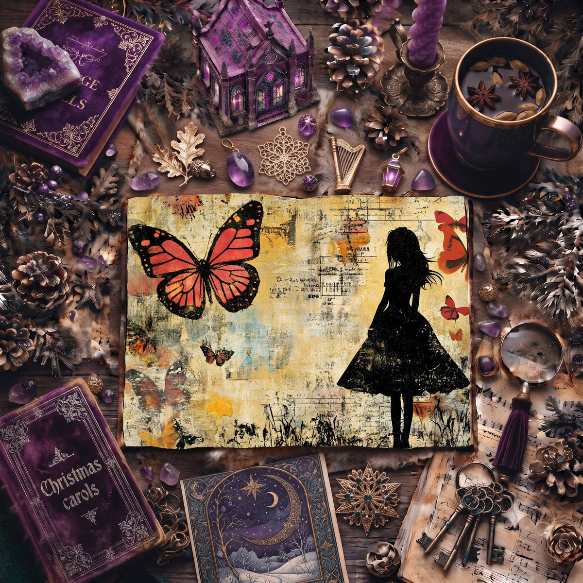 Alice In Wonderland Digital Papers