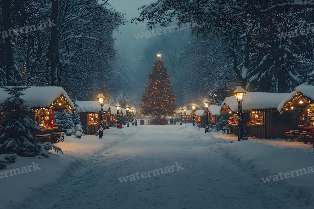Classic Christmas Backdrop Images