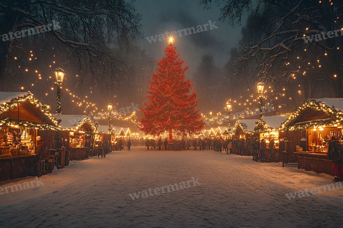Classic Christmas Backdrop Images