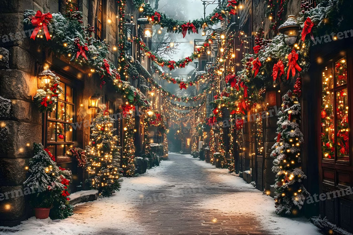 Classic Christmas Backdrop Images