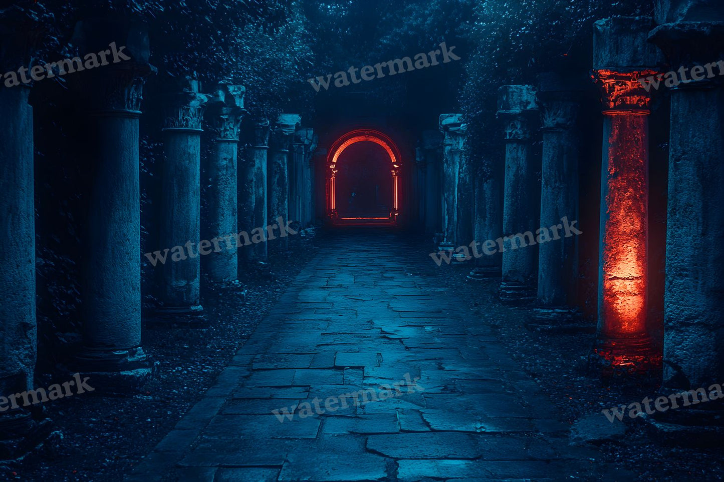 Ancient Roman Night Backdrop Images