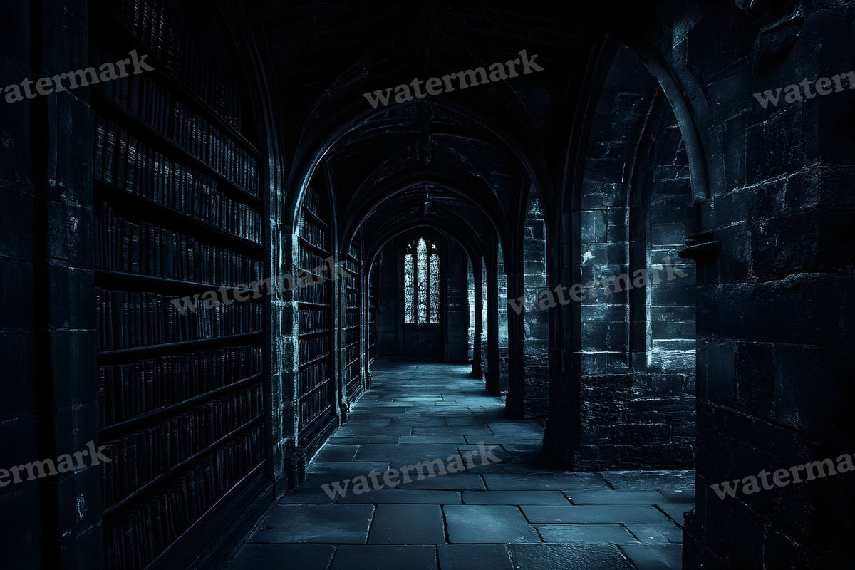 Dark Academia Study Backdrop Images