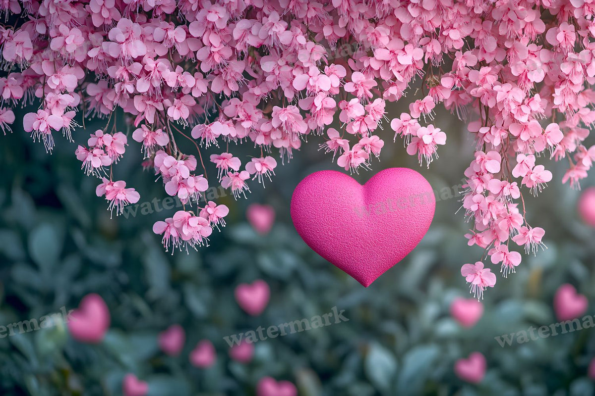 Valentine digital photo backdrop for photo editing, preview 95