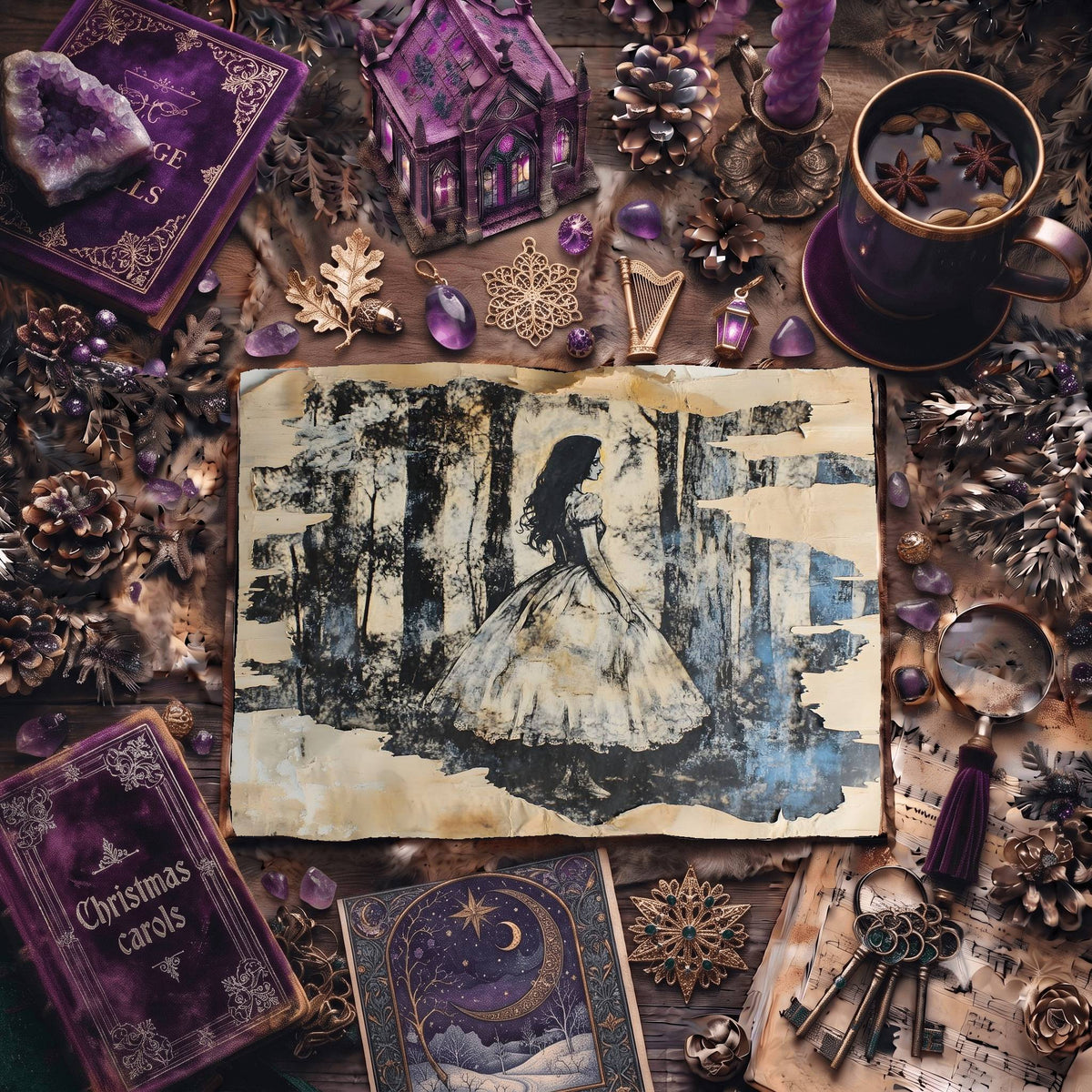 Alice In Wonderland Digital Papers