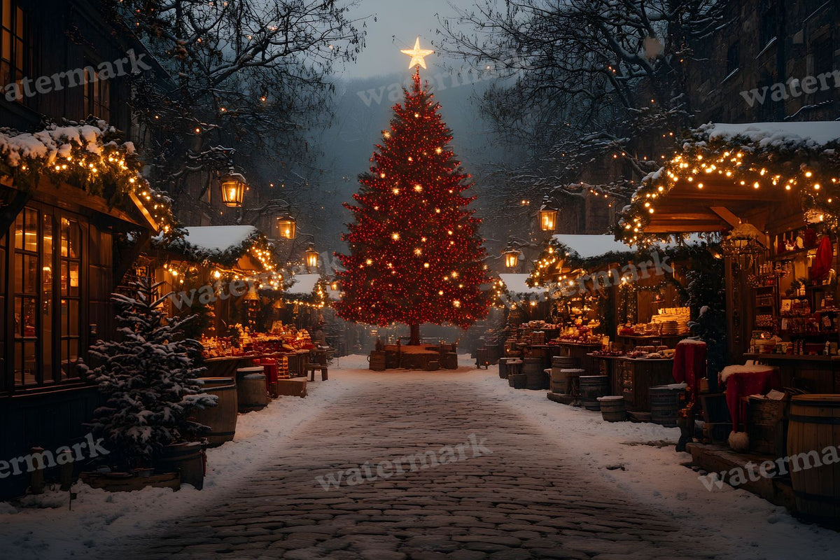Classic Christmas Backdrop Images
