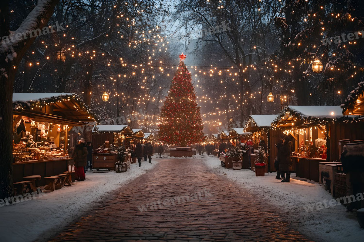 Classic Christmas Backdrop Images