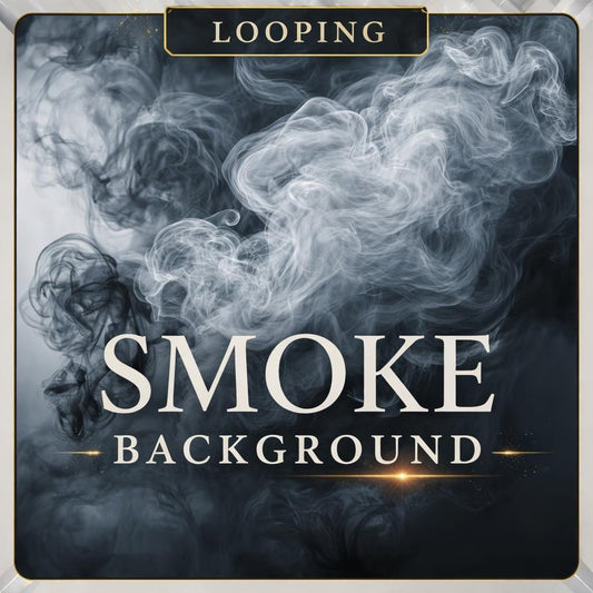 Smoke Clouds Loop Background Video | Animated Smoke Sky | Seamless Looping Aesthetic for Videos, Streams, Overlays