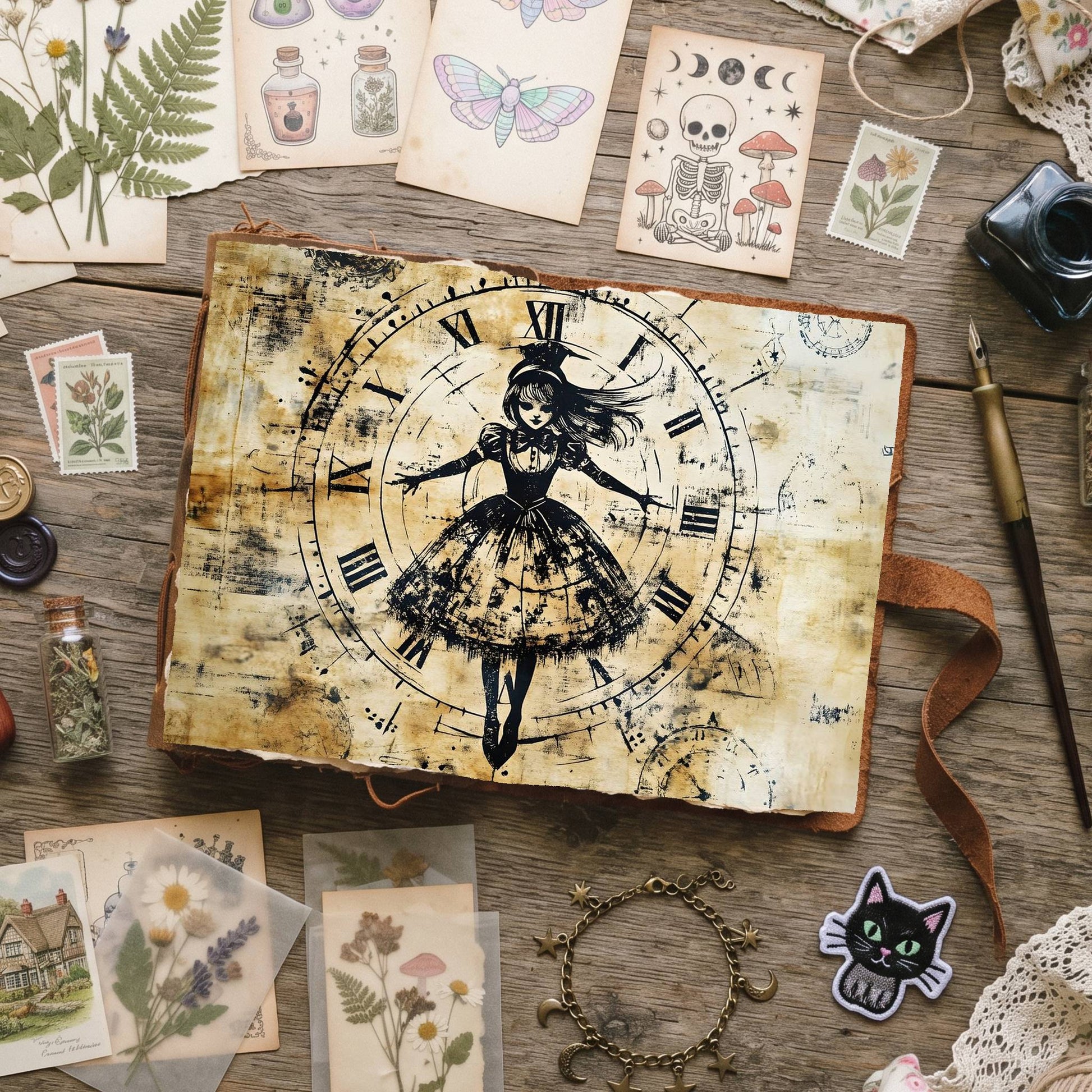 Alice In Wonderland Digital Papers