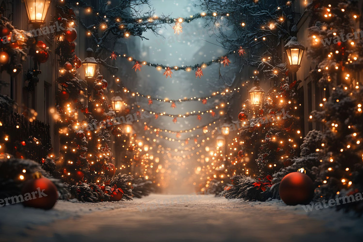 Classic Christmas Backdrop Images